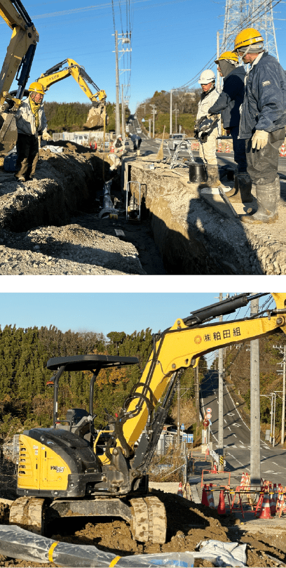 作業員の仕事について
